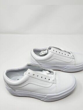 Vans High Platform Classic All-White Low Top Sneakers